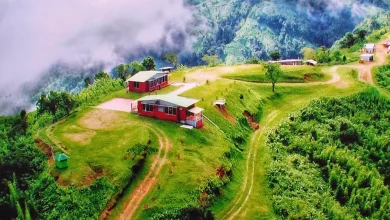 সাজেক ভ্যালি পাহাড়-নীল আকাশ-মেঘ আর সবুজের অপূর্ব মিলনমেলা